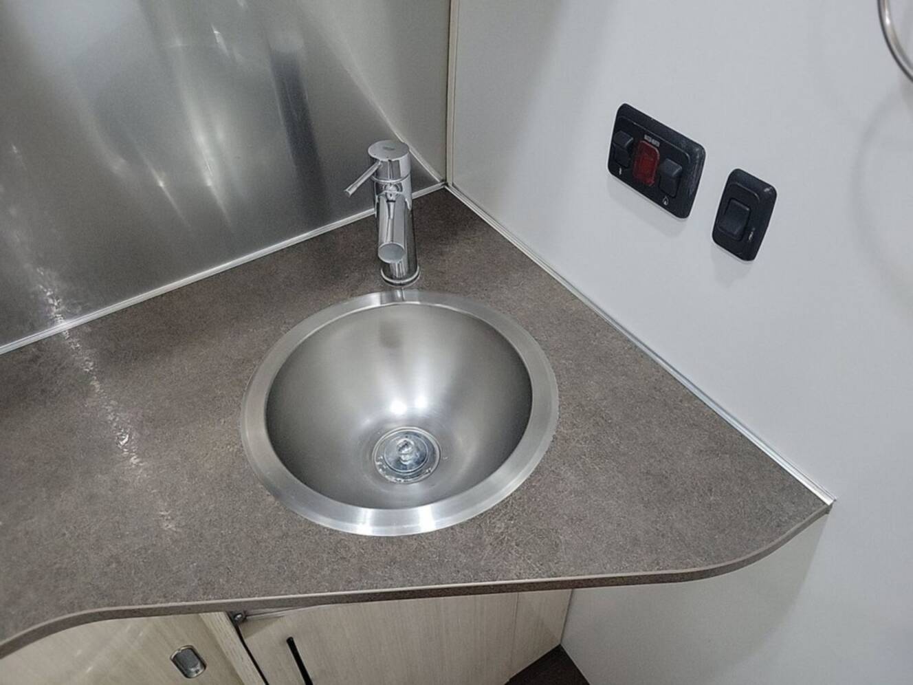 A photo of this 2019 Airstream International Serenity 25FB Queen