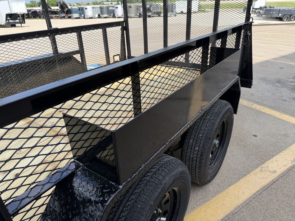 2027 DNJ 77 in x 14' Landscape Trailer w/ 24 in Sides in Hewitt, TX