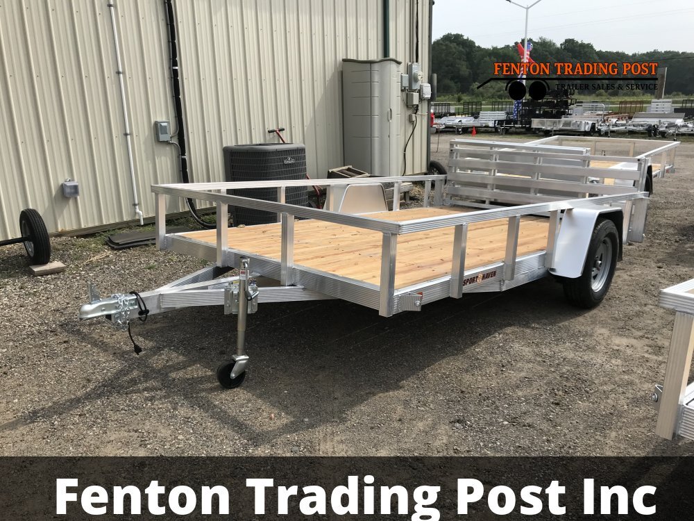 2027 Sport Haven AUT712-F - 7x12 Wood Deck & Bi-Fold Gate in Fenton, MI