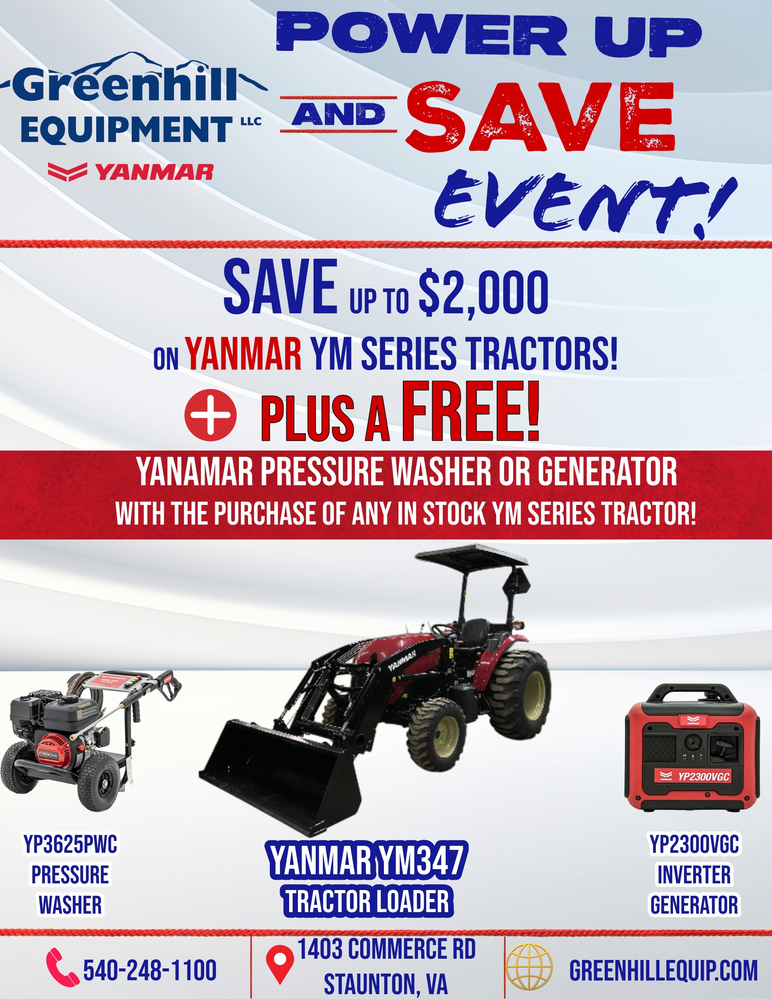 2026 Yanmar USA YM347 in Staunton, VA