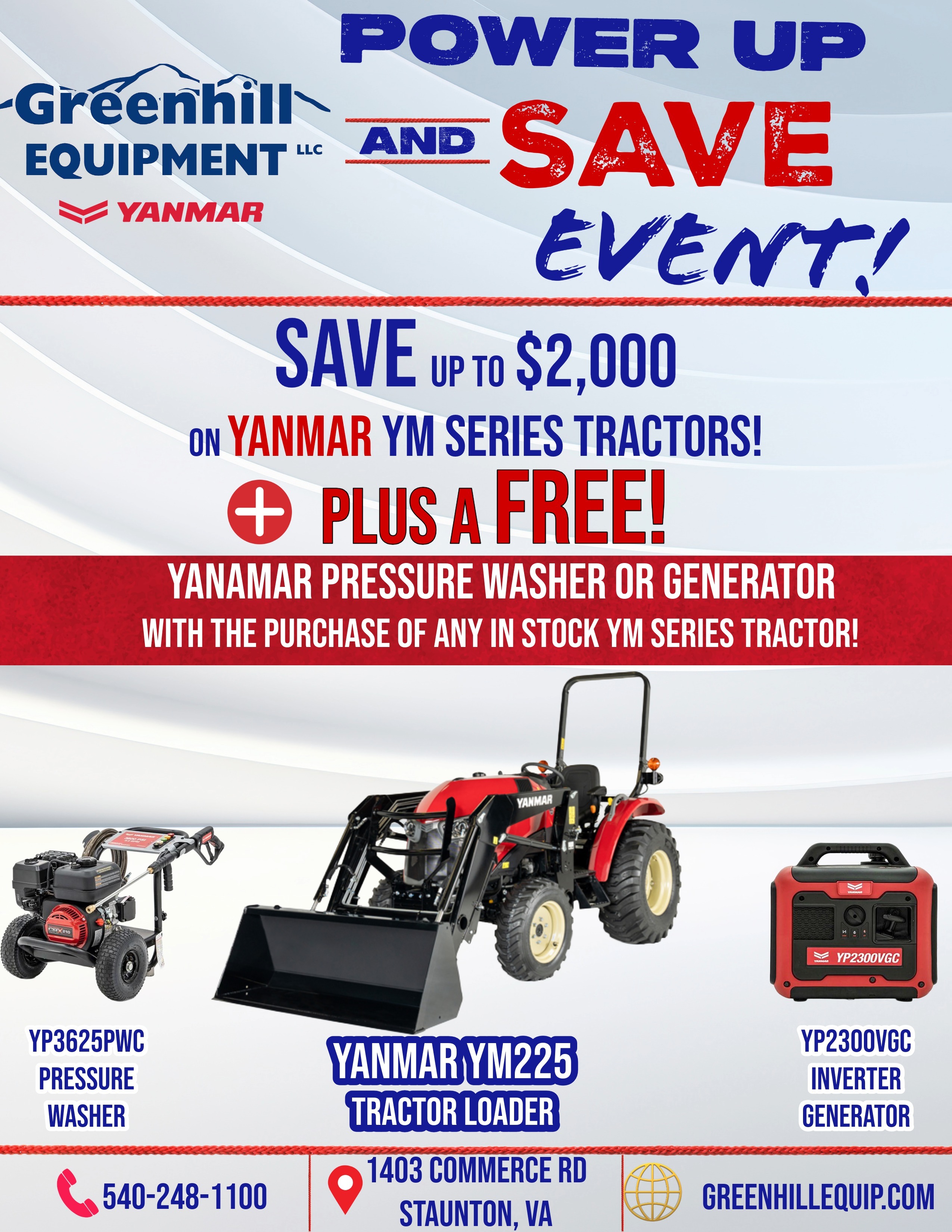 2026 Yanmar USA YM225 in Staunton, VA