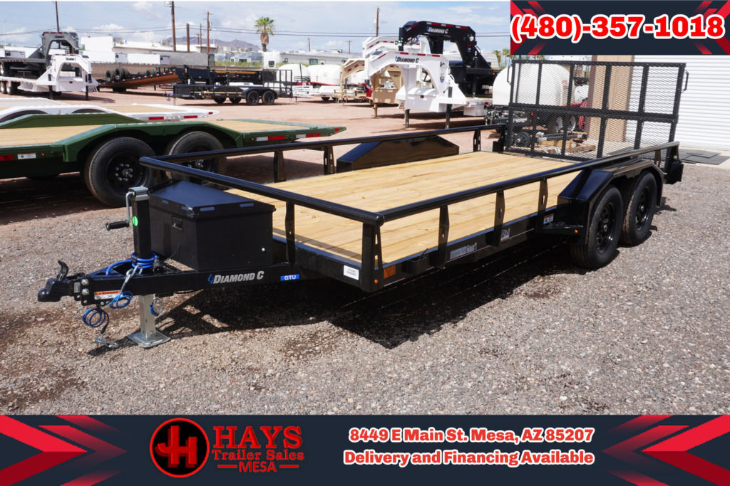 2027 Diamond C GTU235 16x83 General Tandem Utility Trailer in Mesa, AZ