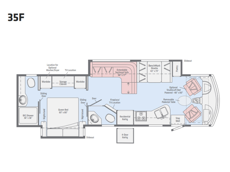 2019 Winnebago Adventurer 35F in grants pass OR