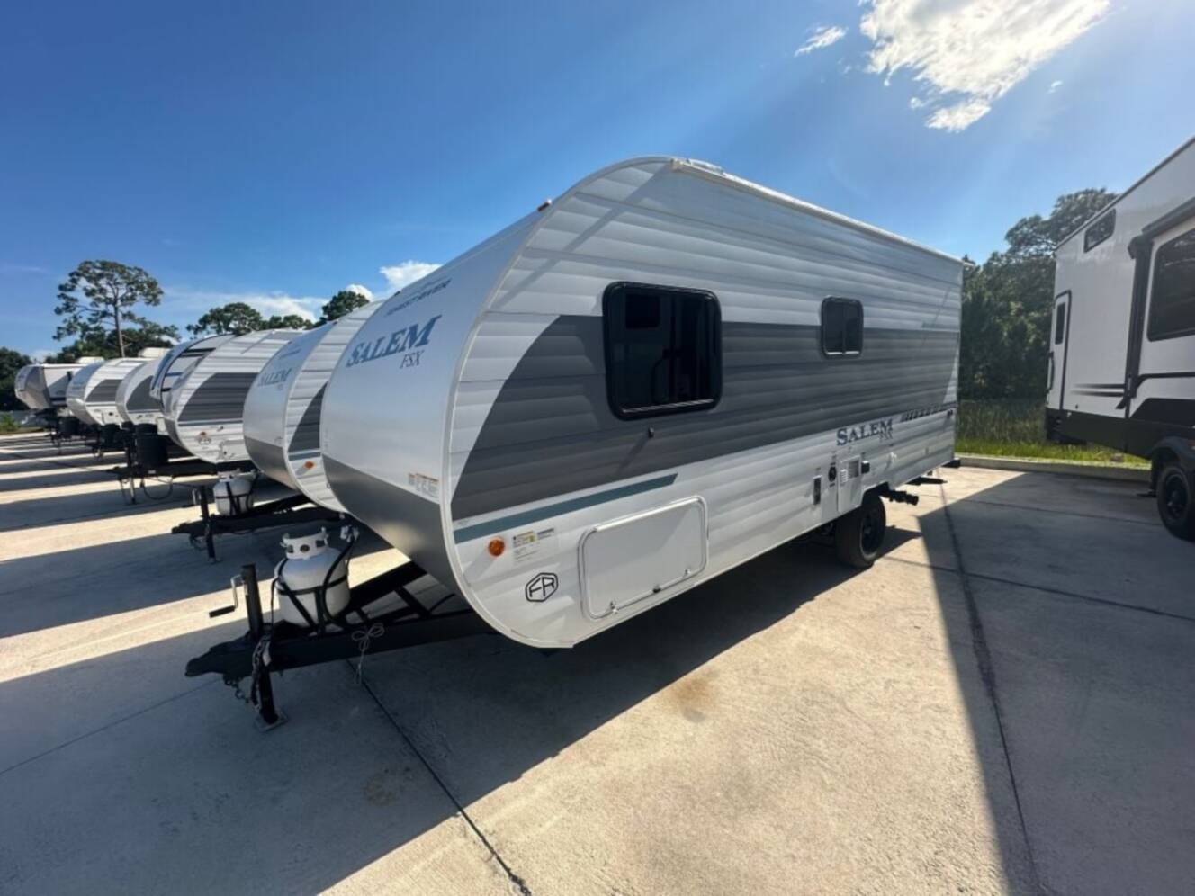 A photo of this 2026 Forest River Salem FSX 174DBLE