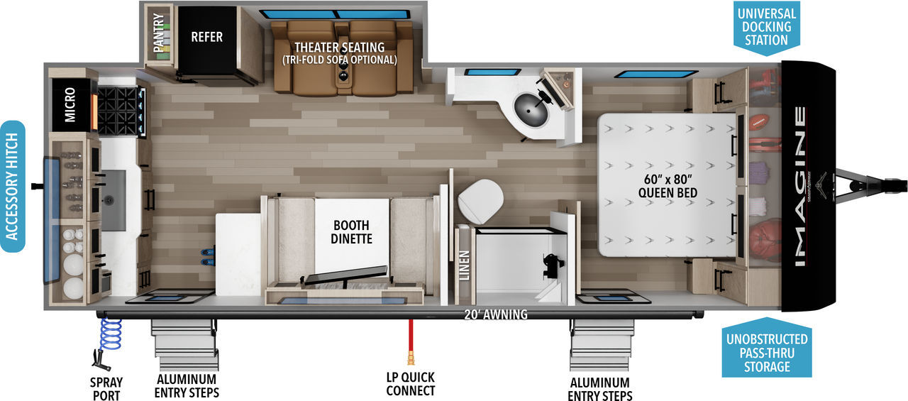 2027 Grand Design Imagine XLS 23LDE in idabel OK