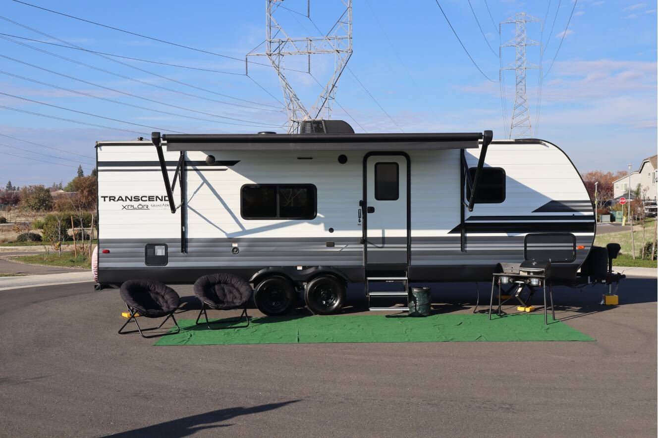 A photo of this 2021 Grand Design TRANSCEND XPLOR 247BH