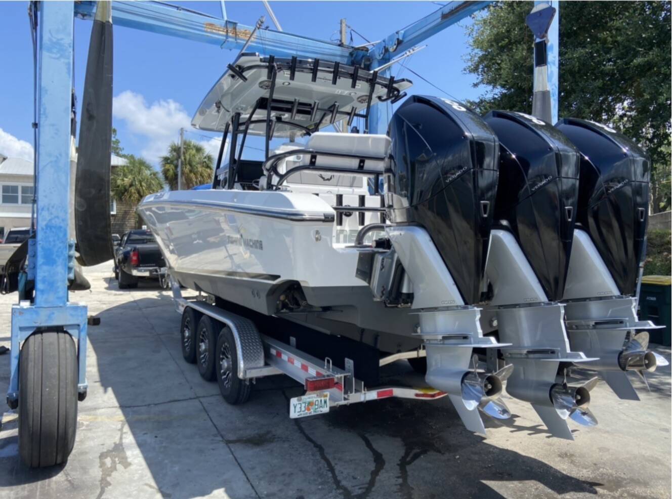 A photo of this 2021 Fountain 38TE
