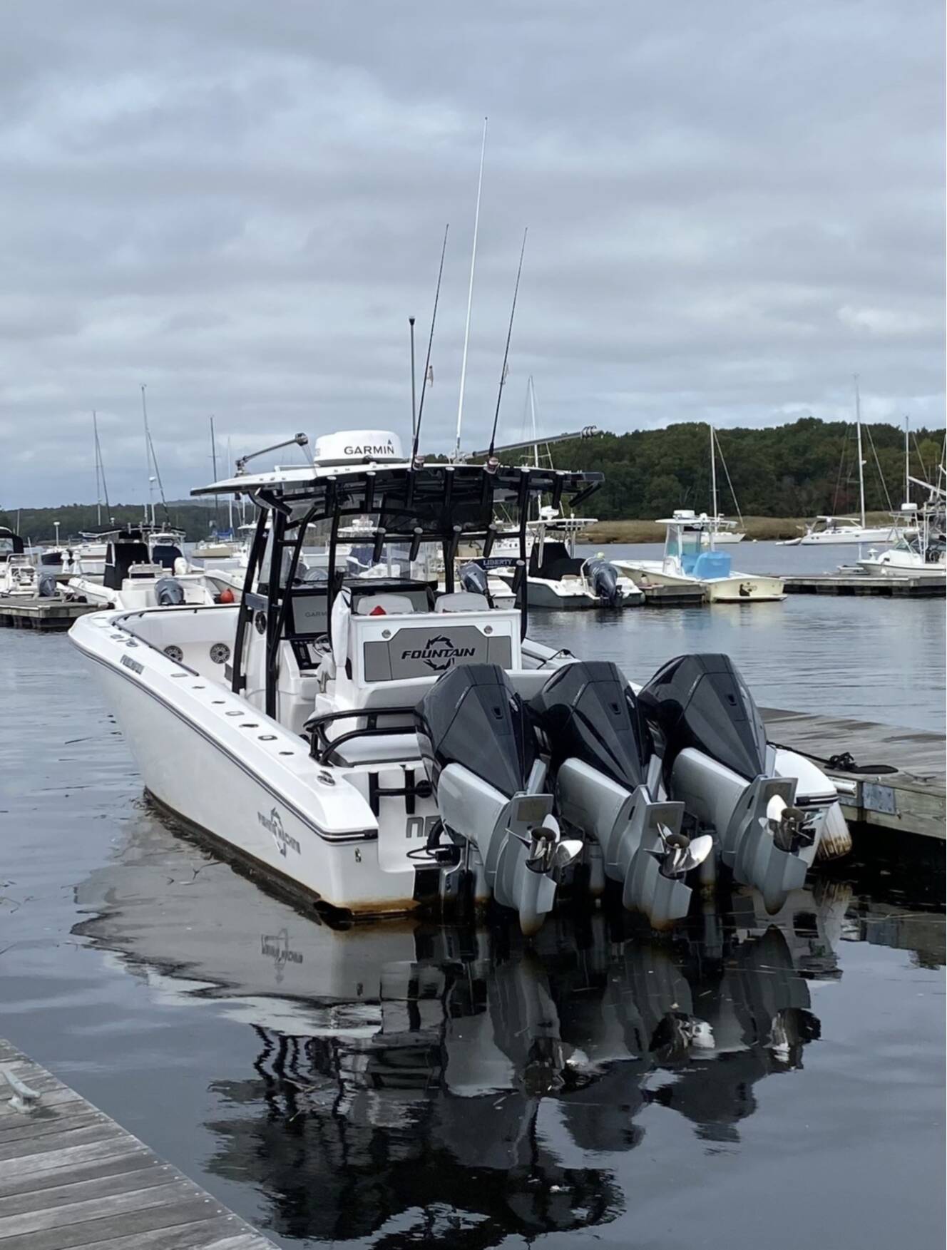 A photo of this 2021 Fountain 38TE