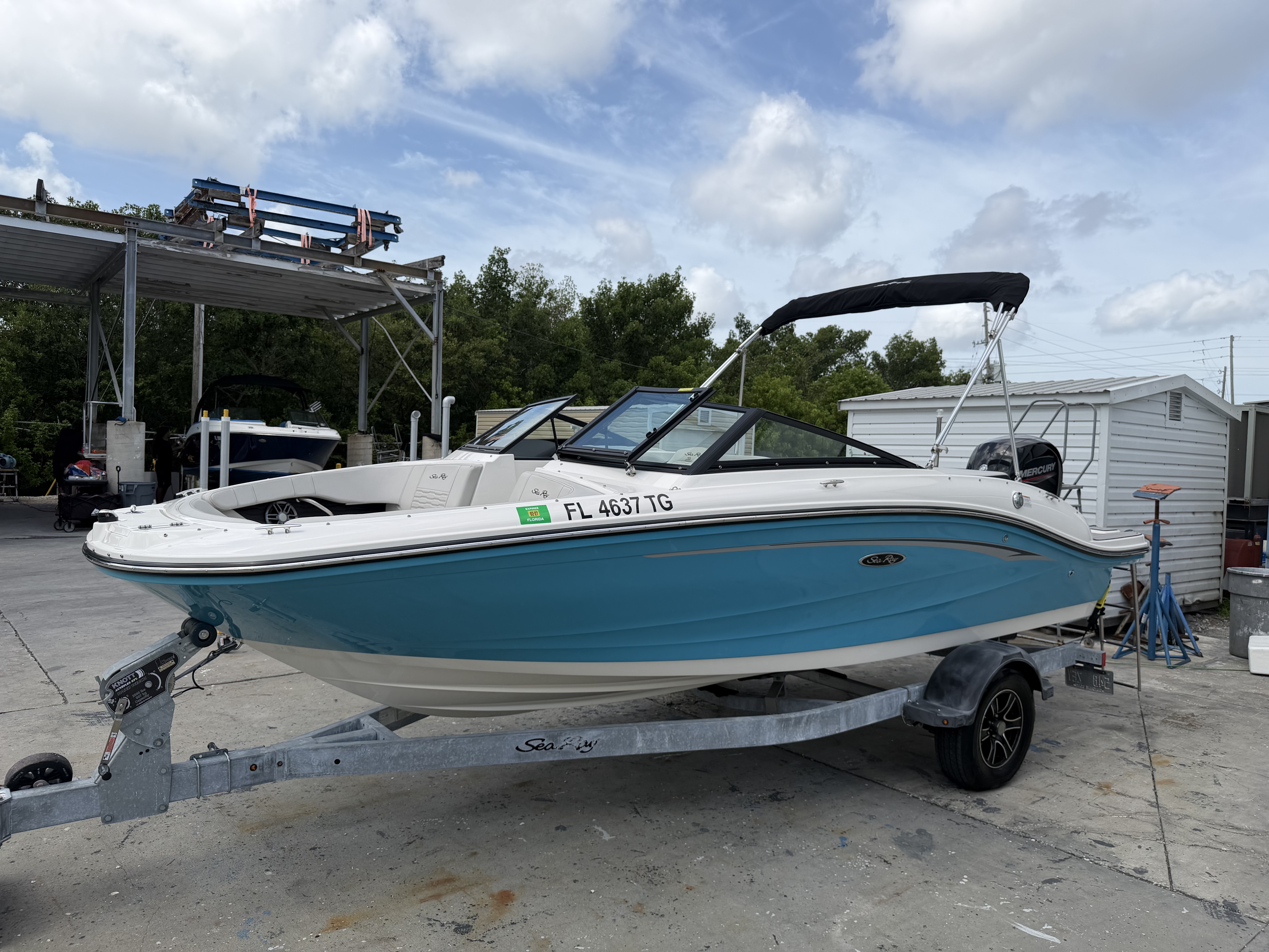 2022 Sea Ray 190 SPX OB 230 OUTBOARD in clearwater FL