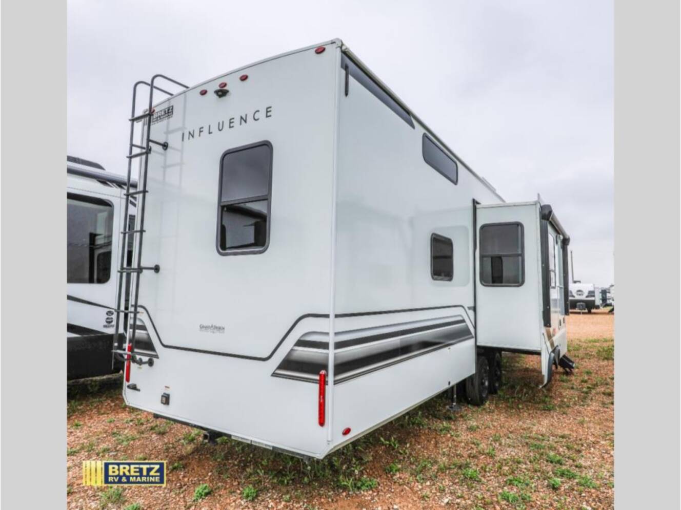 A photo of this 2026 Grand Design Influence 3804DS