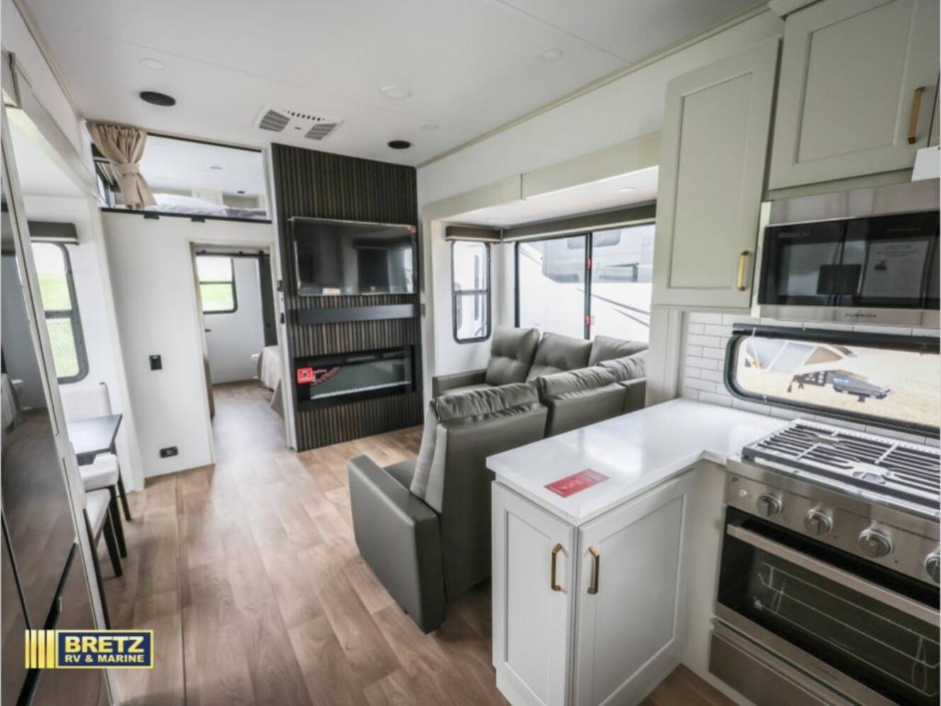 A photo of this 2026 Grand Design Influence 3804DS