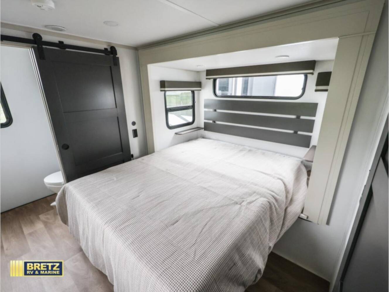 A photo of this 2026 Grand Design Influence 3804DS