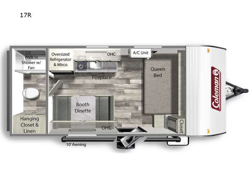 2023 Keystone Rv Coleman 17R in gaylord MI