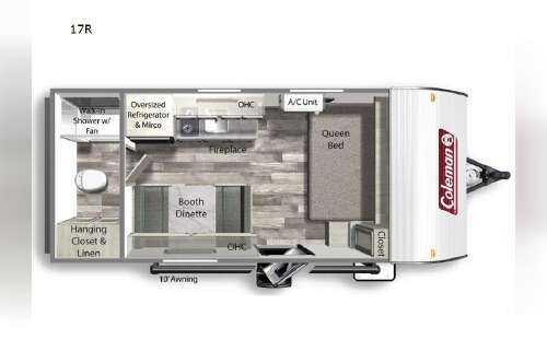 2023 Keystone Rv Coleman 17R in gaylord MI