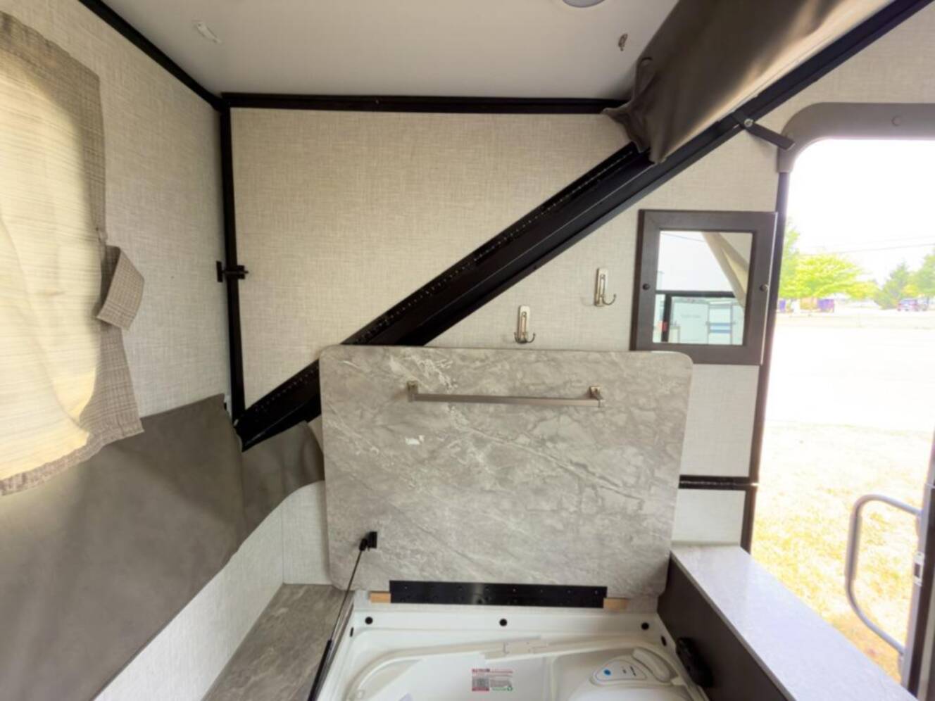 A photo of this 2021 Forest River Rv Rockwood Hard Side High Wall Series A214HW