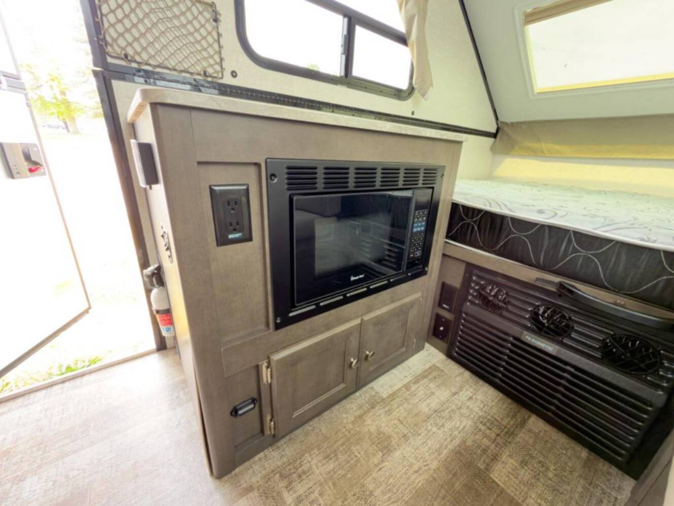 A photo of this 2021 Forest River Rv Rockwood Hard Side High Wall Series A214HW