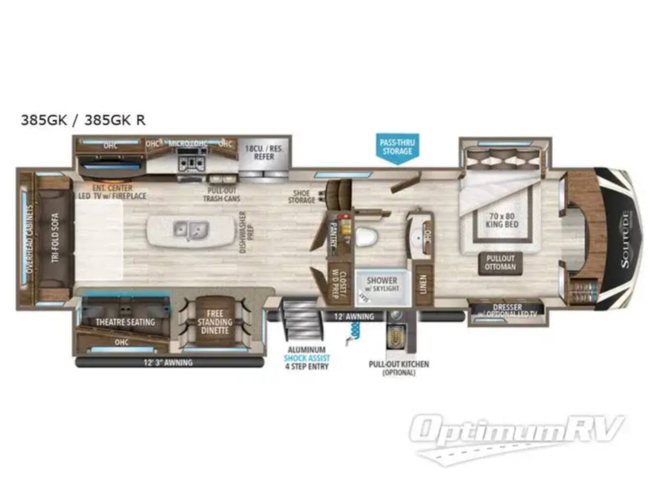 A photo of this 2019 Grand Design Solitude 385GK