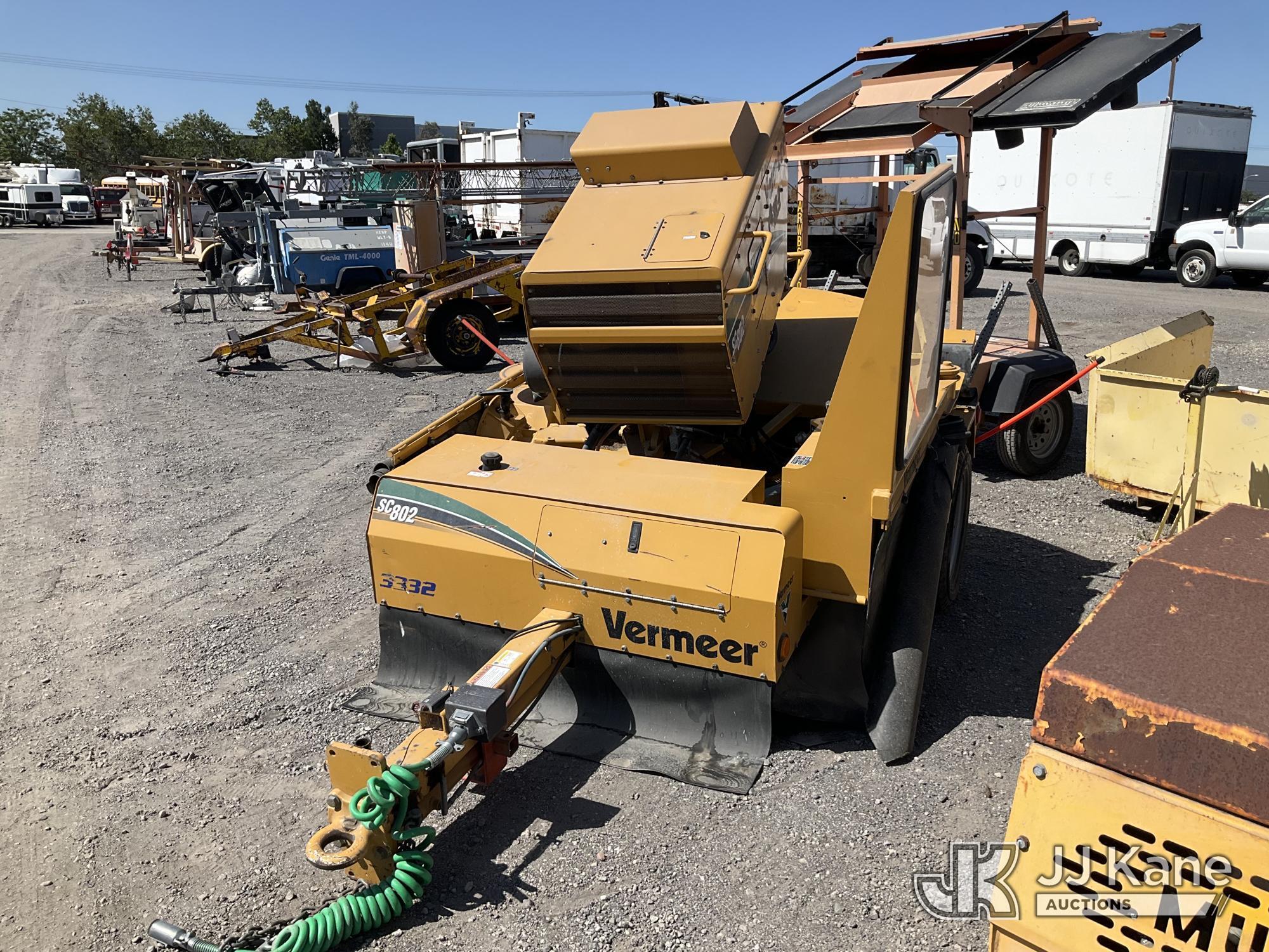 2015 Vermeer Corporation SC802 in Jurupa Valley, CA