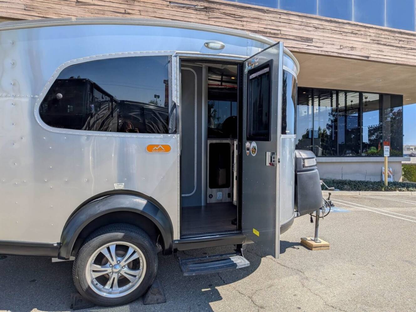 A photo of this 2017 Airstream Basecamp 16