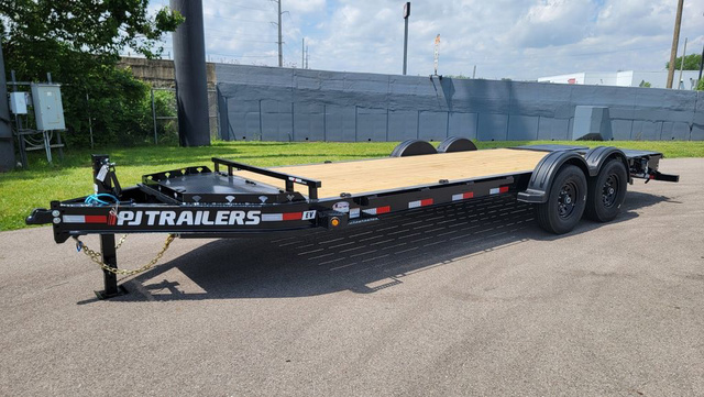2026 PJ Trailers 7'x17'+3 15.4k / LRG / Spare / Voyager Equipment Traile in Delphos, ME