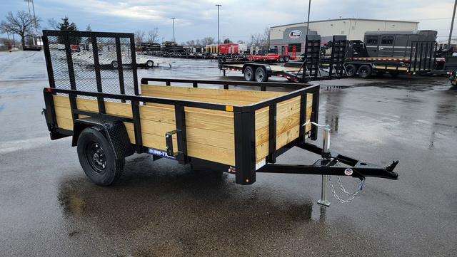 2026 Sure-Trac 5'X10' 3K Three Board Utility Trailer in Delphos, ME