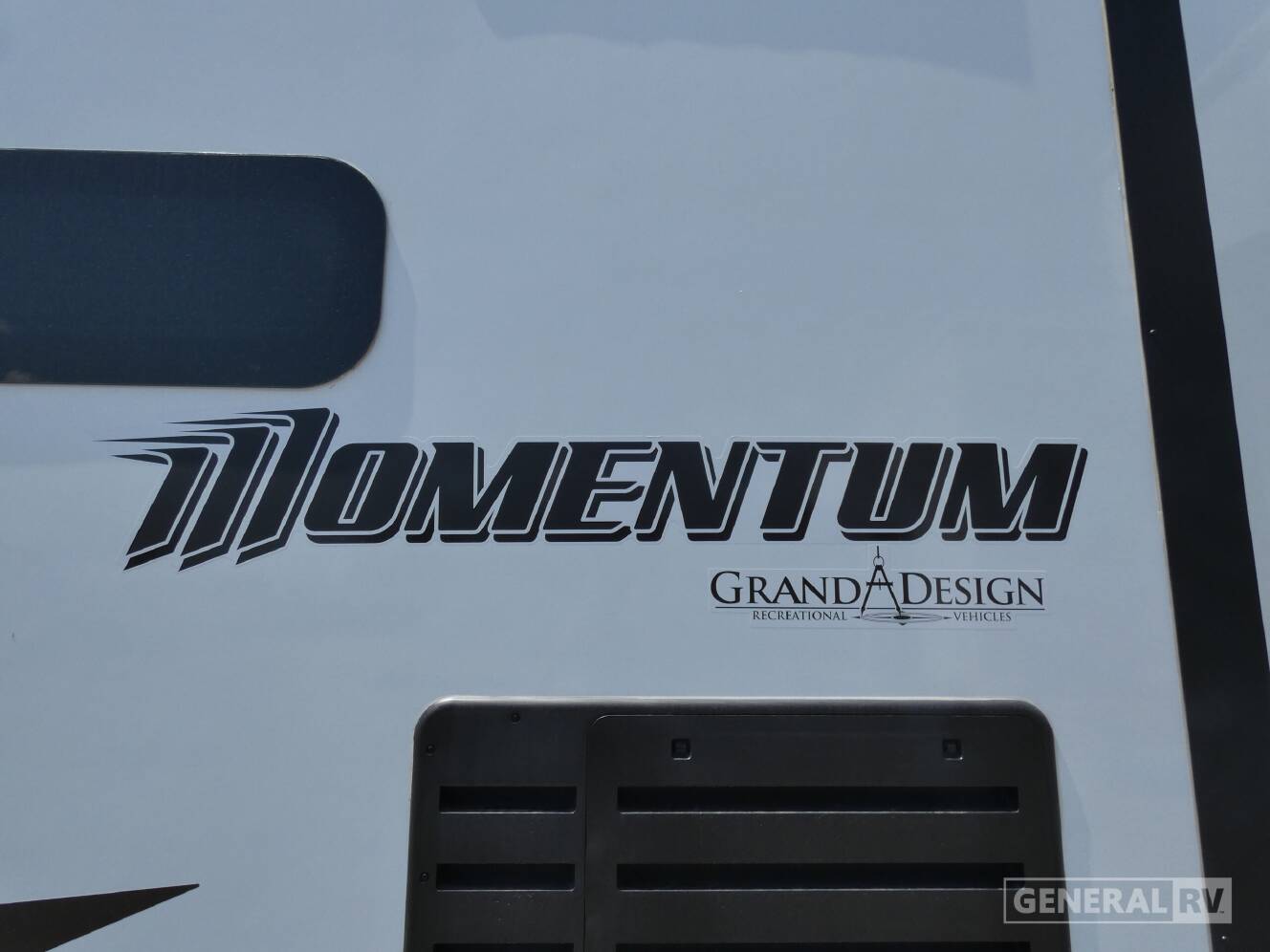 A photo of this 2023 Grand Design MOMENTUM 376THS