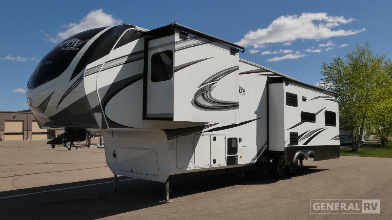 A photo of this 2022 Grand Design SOLITUDE S-CLASS 3330RE