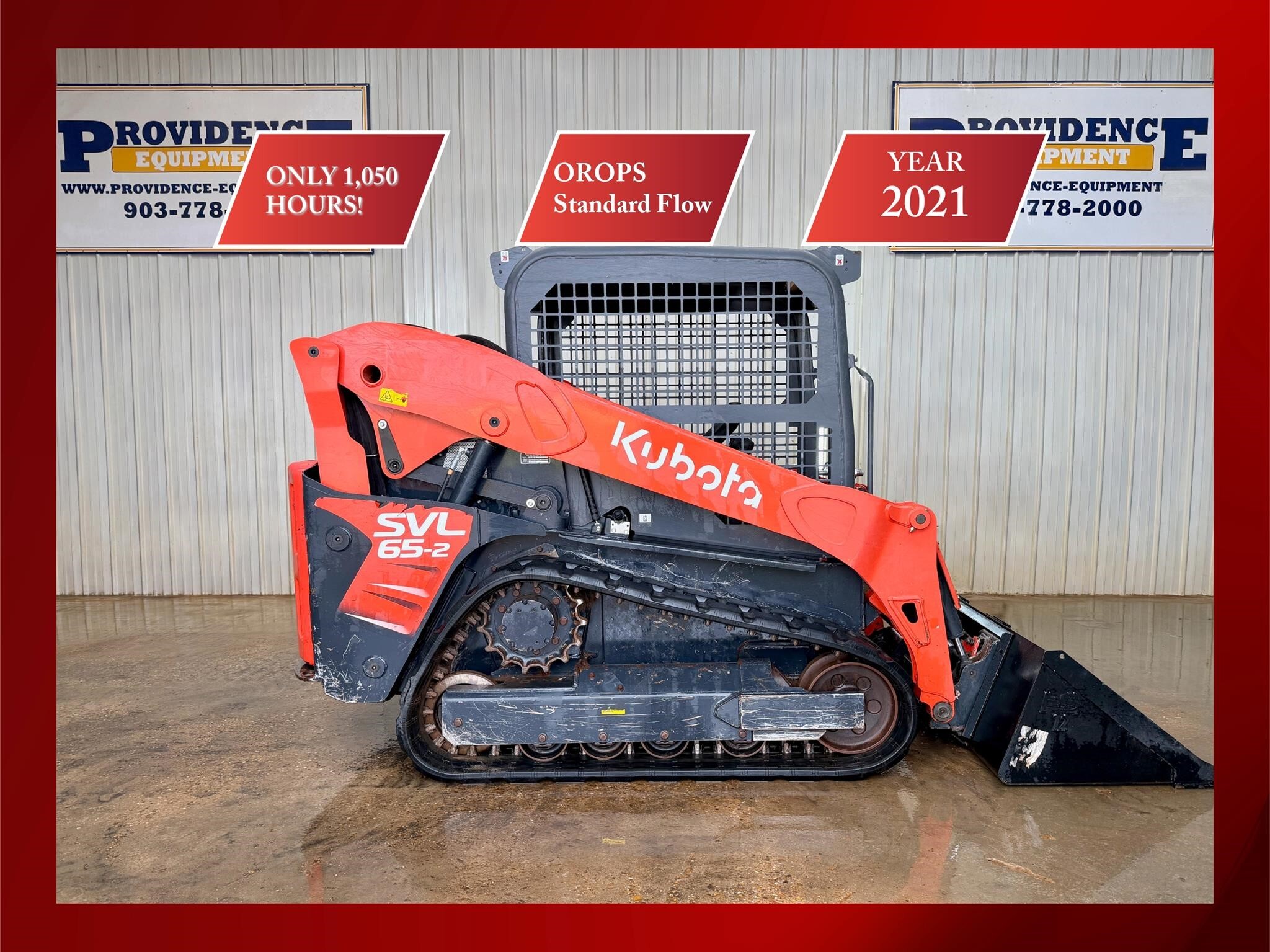 2023 KUBOTA SVL65-2 in Trinidad, TX