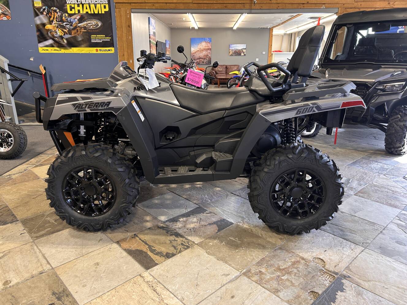 A photo of this 2026 Arctic Cat ALTERRA 600 TRV LTD