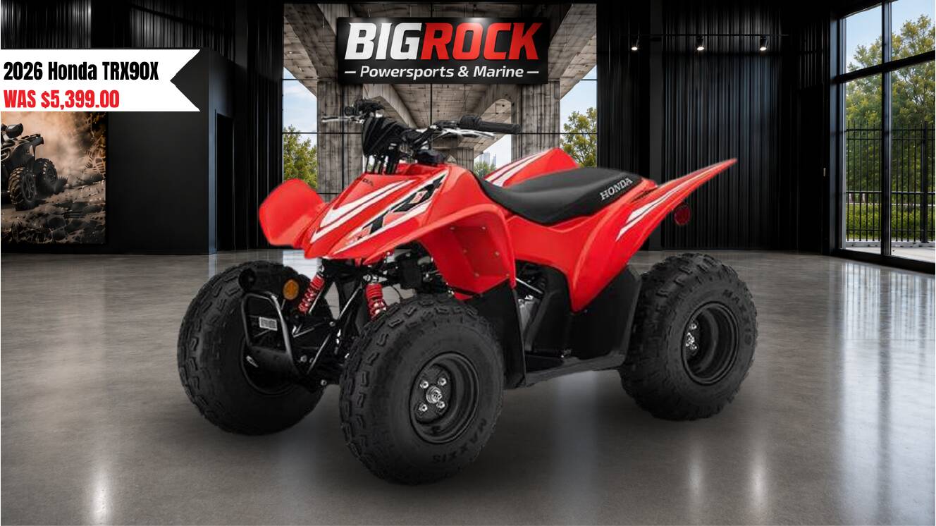 A photo of this 2026 Honda TRX90X