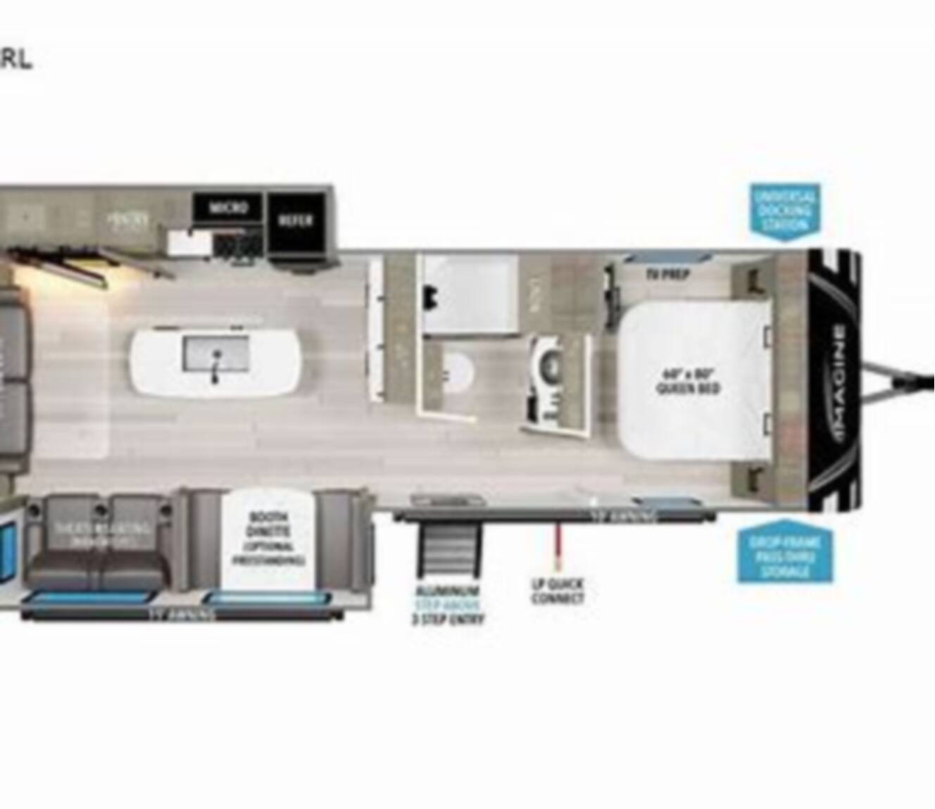A photo of this 2023 Grand Design IMAGINE 2970RL