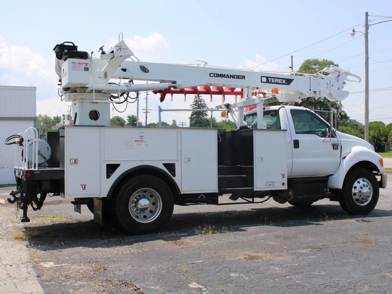 2015 FORD F750 XL SUPER DUTY TEREX TELELECT C4047 DIGGER DERRICK