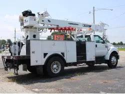 2015 FORD F750 XL SUPER DUTY TEREX TELELECT C4047 DIGGER DERRICK