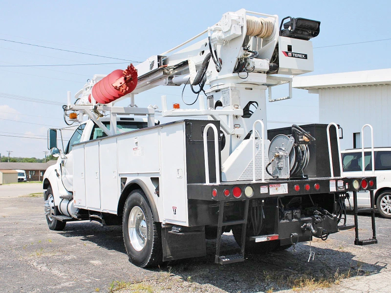 2015 FORD F750 XL SUPER DUTY TEREX TELELECT C4047 DIGGER DERRICK
