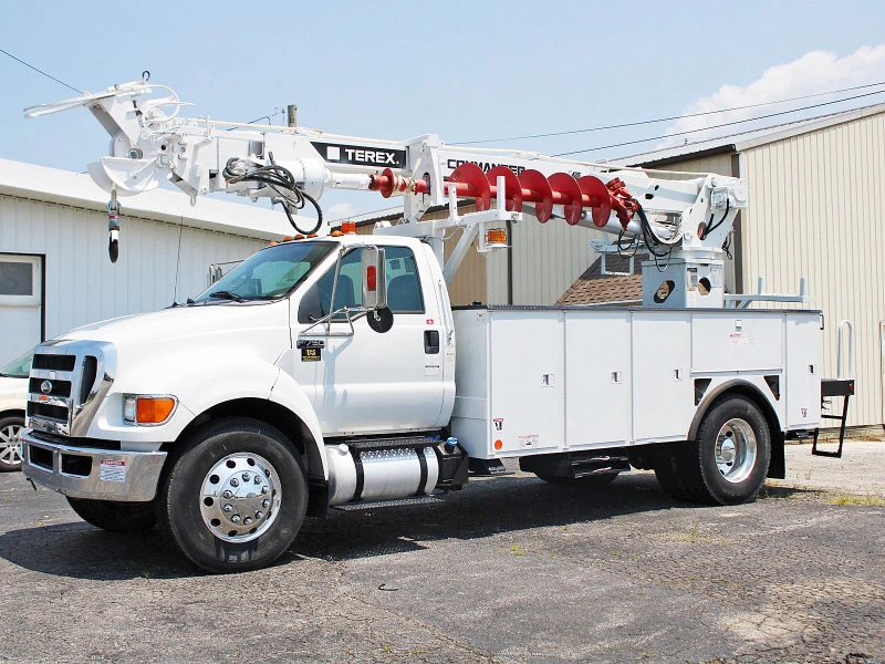 2015 FORD F750 XL SUPER DUTY TEREX TELELECT C4047 DIGGER DERRICK