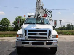 2015 FORD F750 XL SUPER DUTY TEREX TELELECT C4047 DIGGER DERRICK