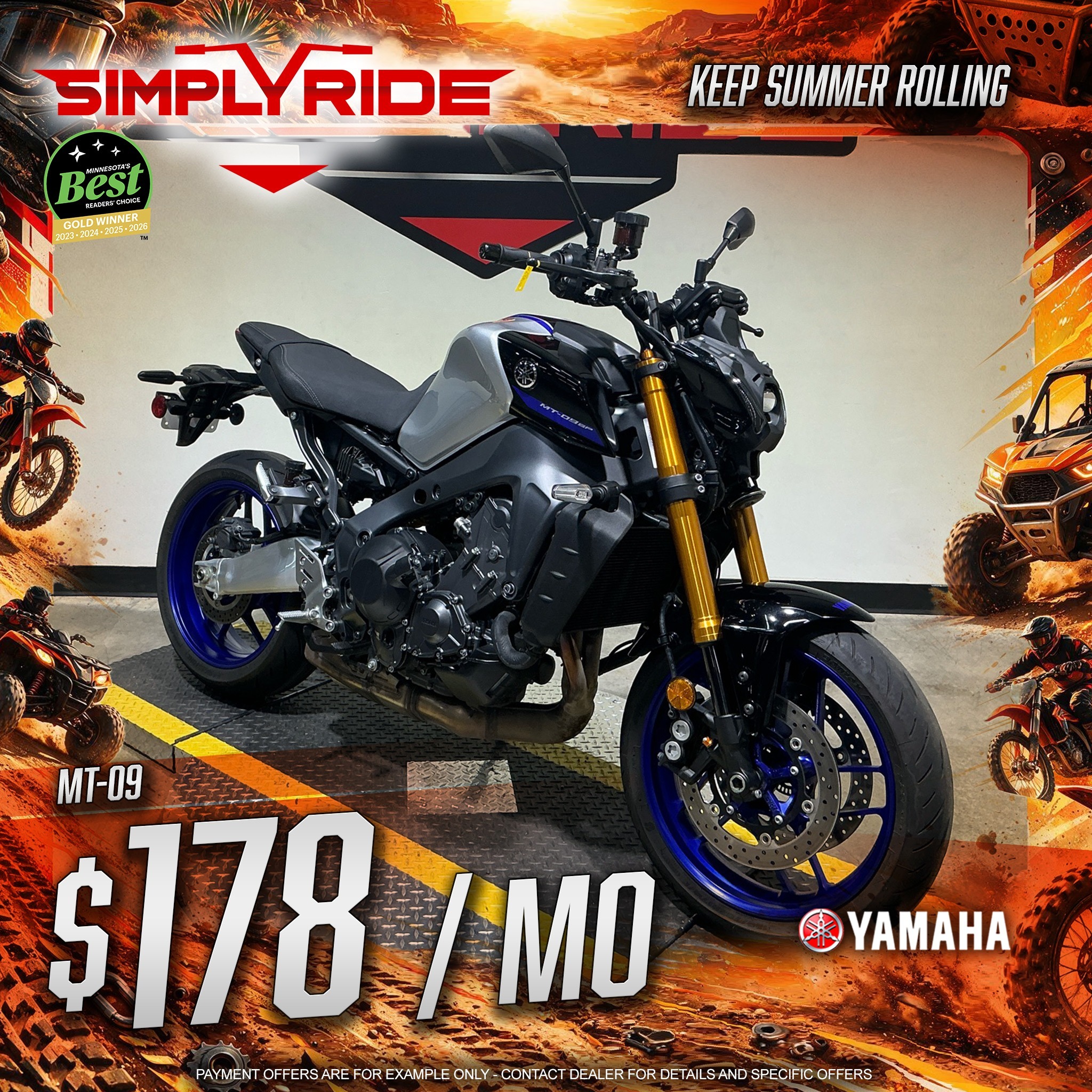 2023 Yamaha MT-09 SP -09 SP in Eden Prairie, MN