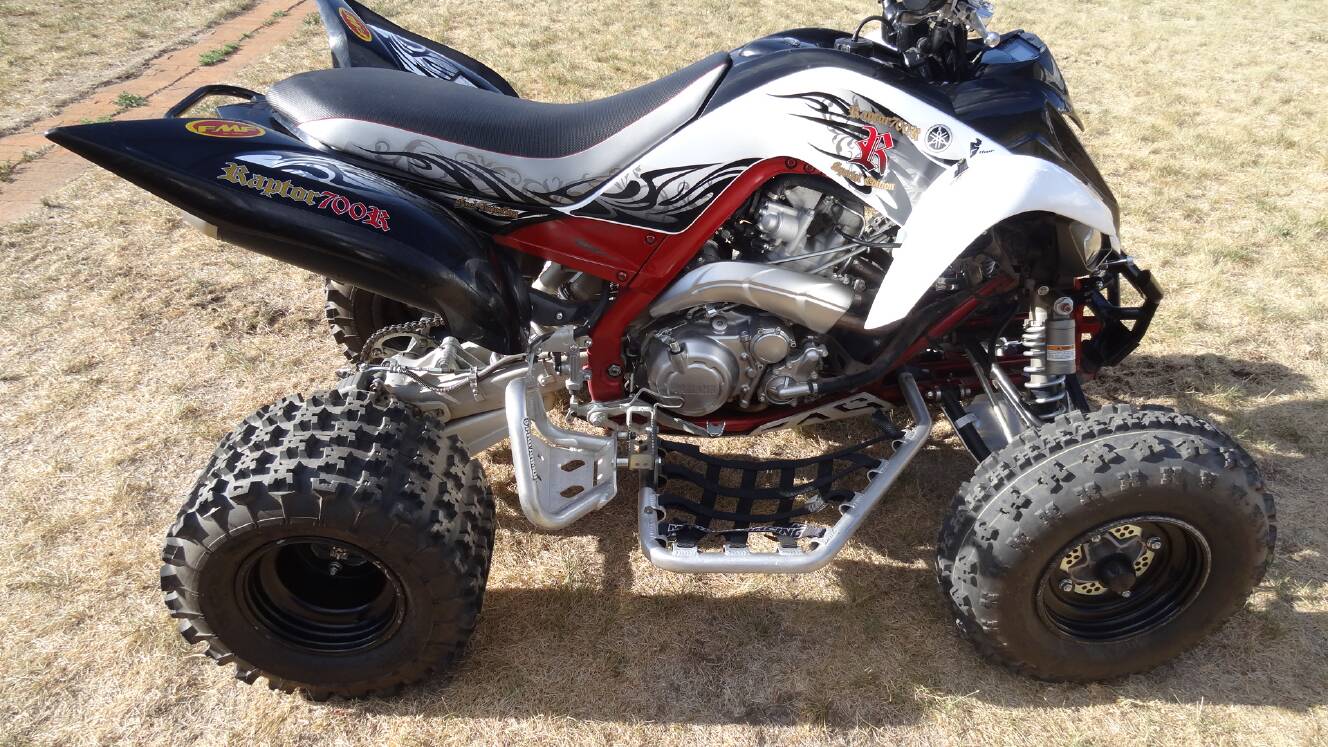 A photo of this 2010 Yamaha RAPTOR 700R SE