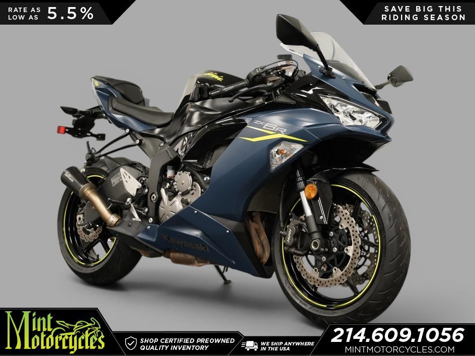 R様 Blue Ninja ZX-6R For Sale Near 53081 - Kawasaki Motorcycles