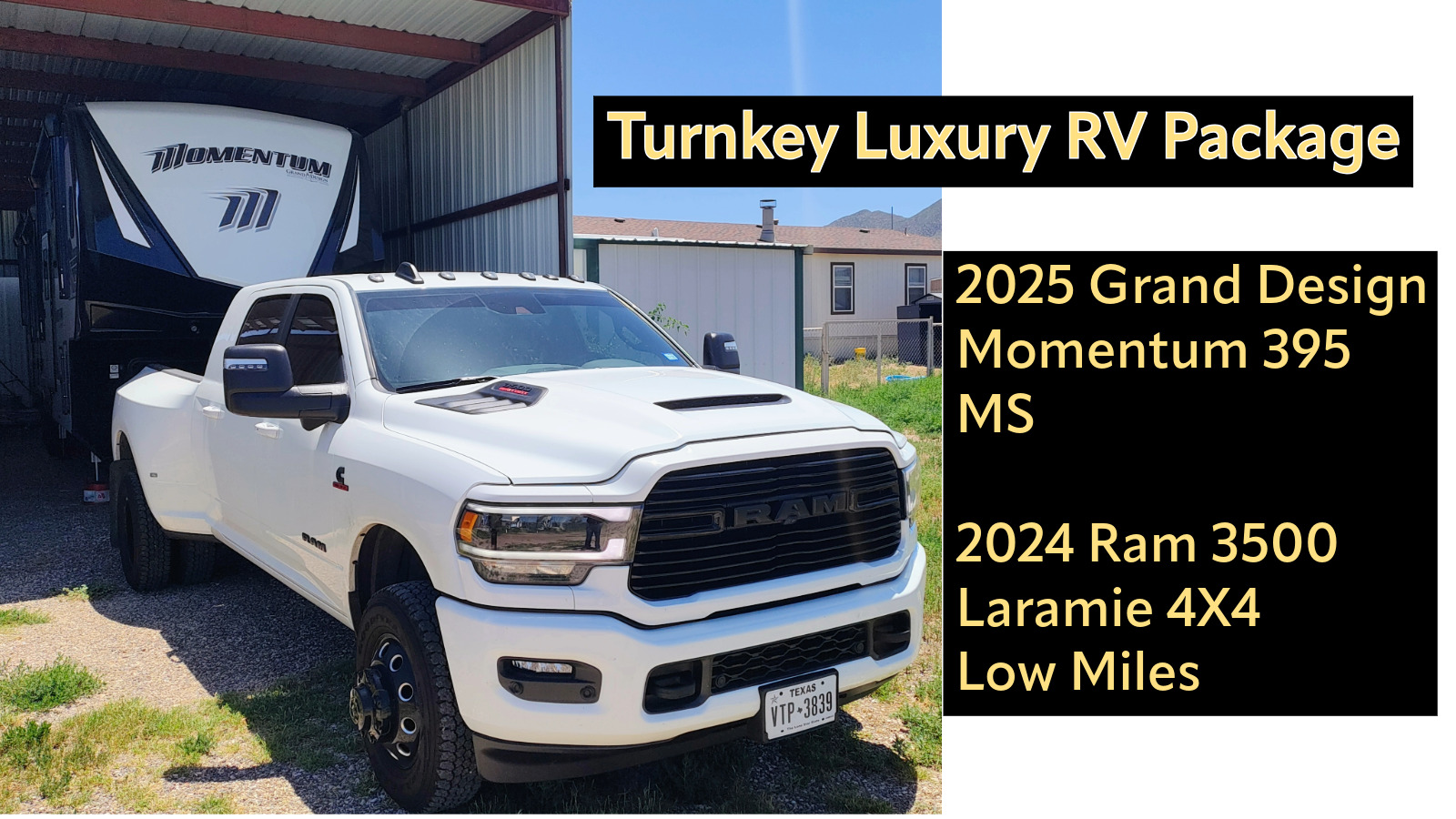 2025 Grand Design MOMENTUM M-CLASS 395MS RV