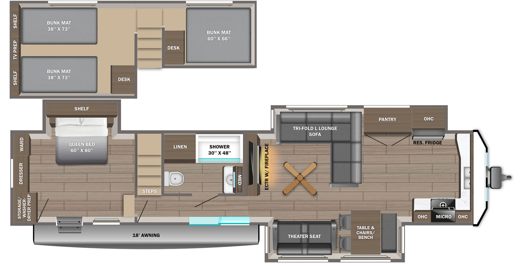 2027 Jayco Jay Flight Bungalow 404LOFT DS in hattiesburg MS
