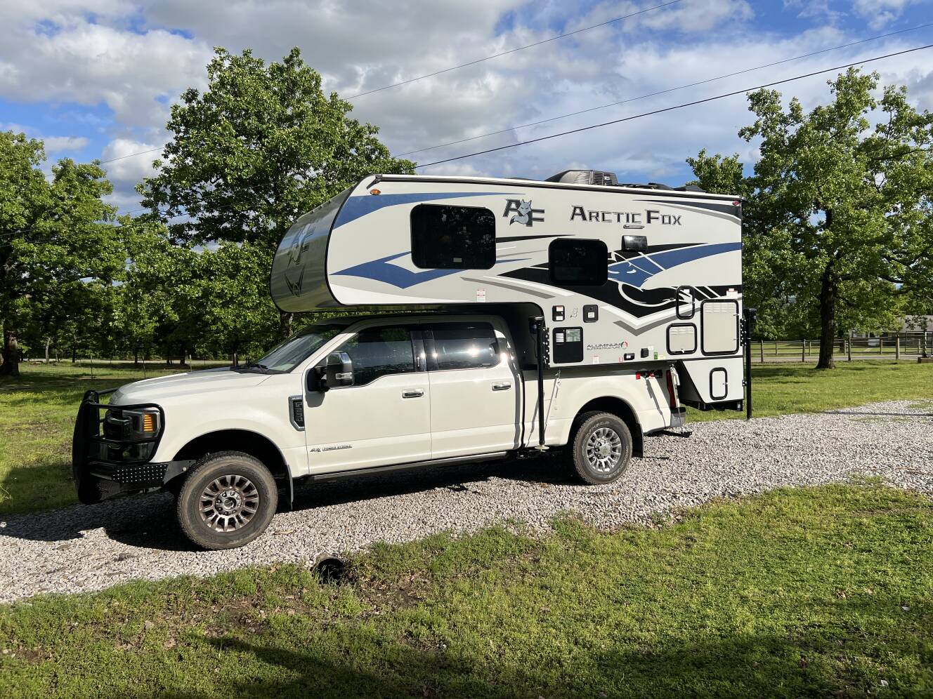 A photo of this 2022 Northwood Mfg ARCTIC FOX CAMPER 811