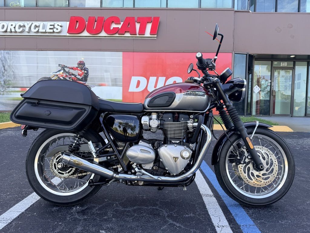 Used Red Triumph Bonneville T120 Motorcycles For Sale - Cycle Trader