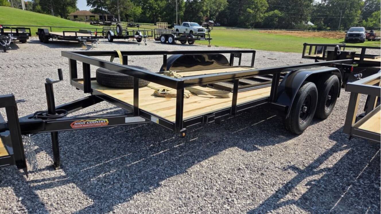 A photo of this 2027 High Country Trailer 77" X 14'