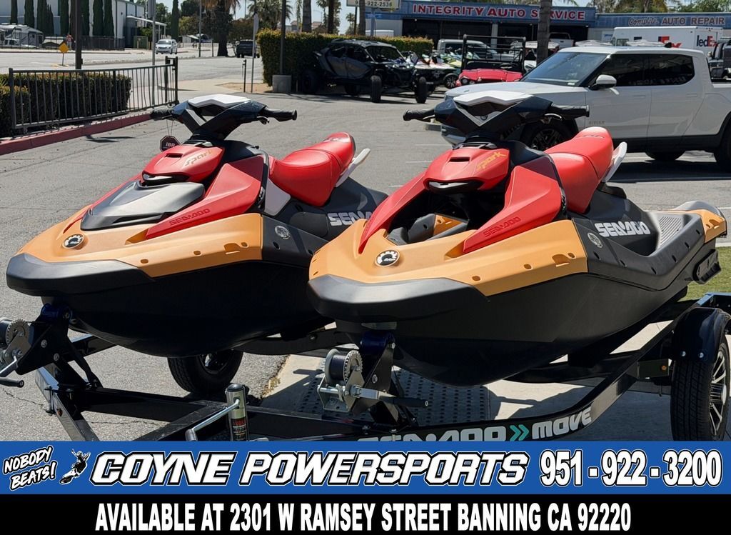 2025 Sea-Doo Spark 2UP & Spark 3UP Package in banning CA