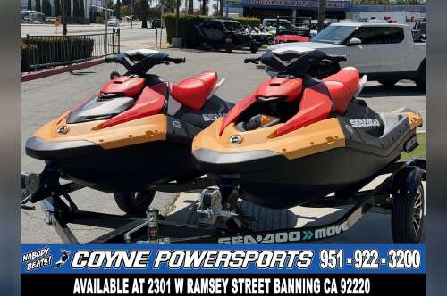 2025 Sea-Doo Spark 2UP & Spark 3UP Package in banning CA