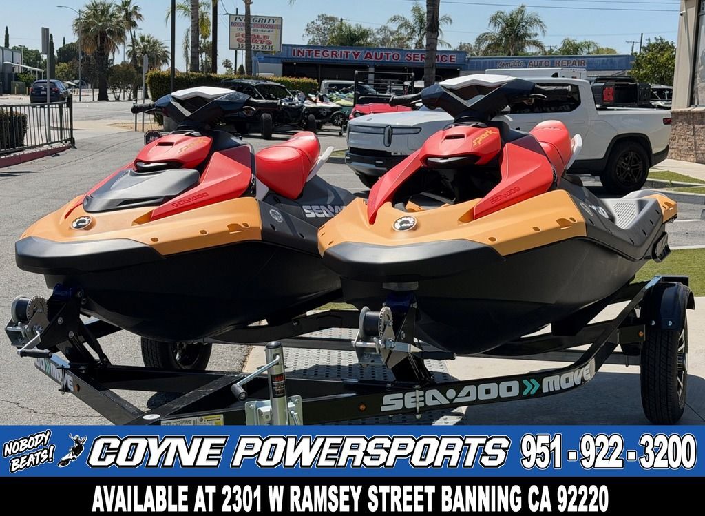 2025 Sea-Doo Spark 2UP & Spark 3UP Package in banning CA
