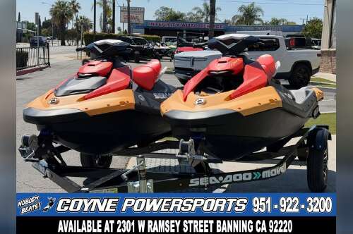 2025 Sea-Doo Spark 2UP & Spark 3UP Package in banning CA