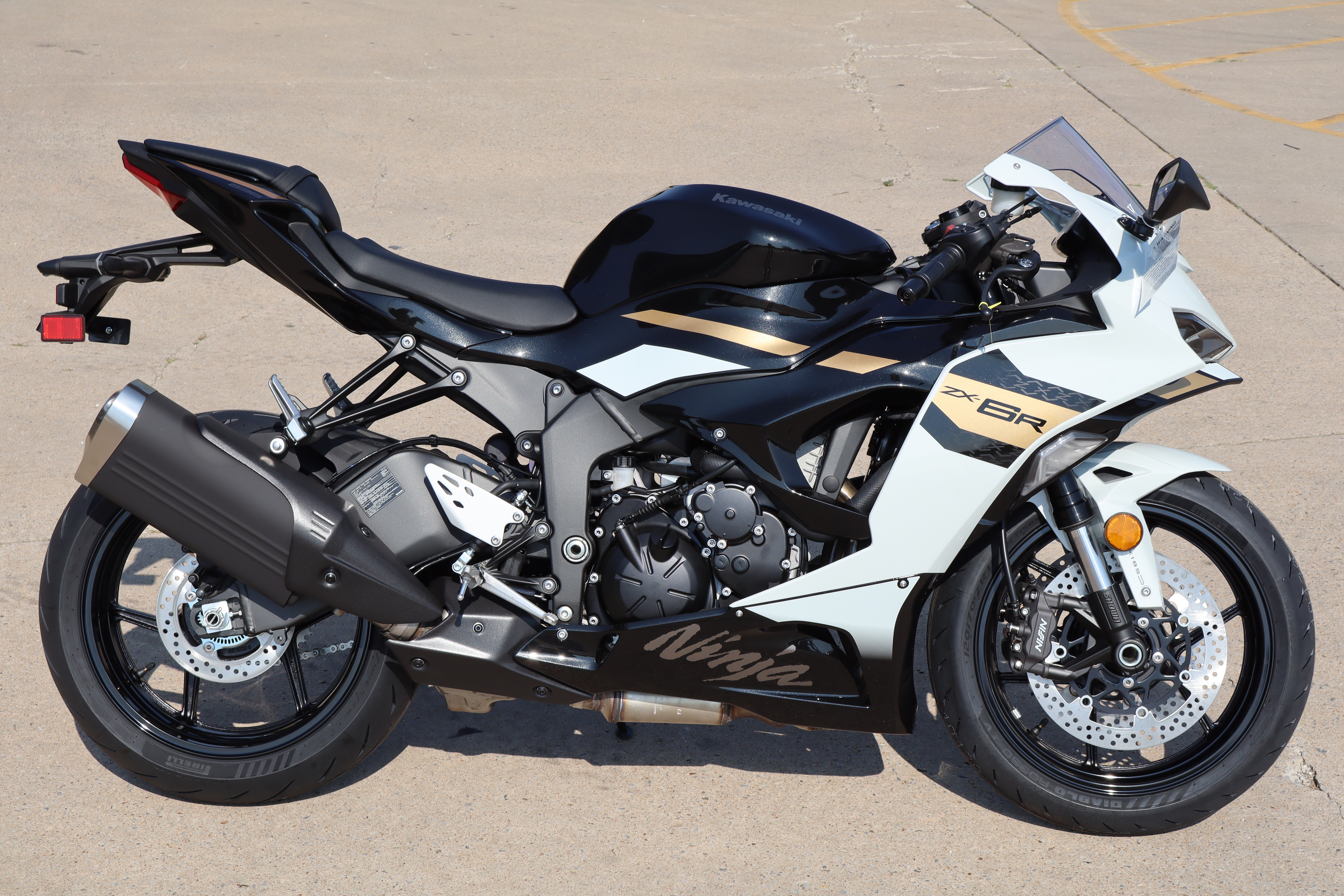 White Kawasaki Ninja ZX-6R Abs Motorcycles For Sale - Cycle Trader