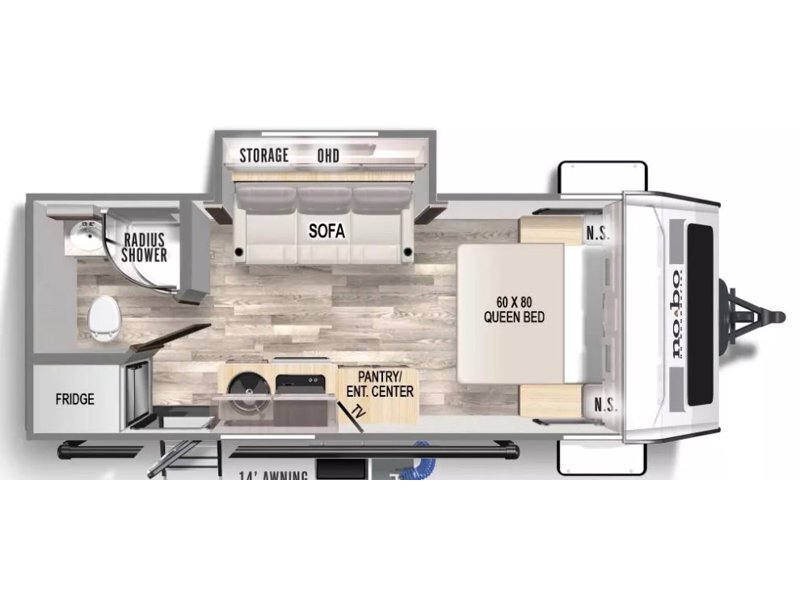 2022 Forest River Rv No Boundaries 19.5 in almo KY